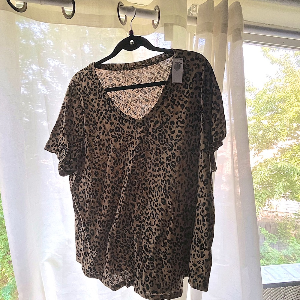 NWT v neck tee